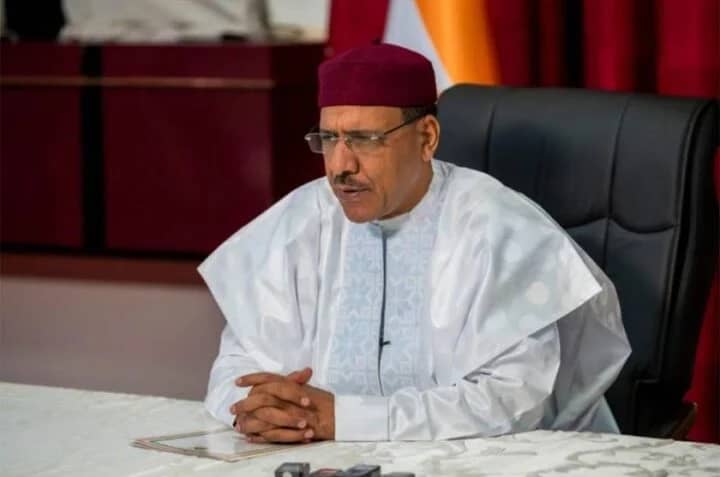 Niger's deposed president, Mohamed Bazoum