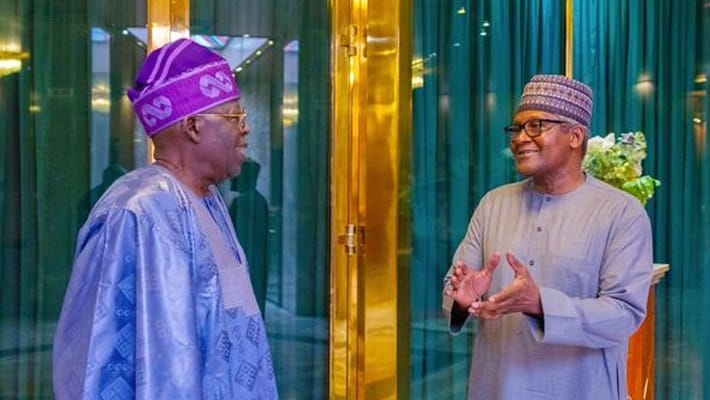Nigeria's President Tinubu and billionaire businessman, Dangote, confront energy sector hurdles in high-stakes talks