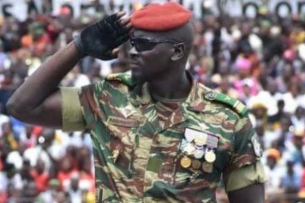 Guinean junta leader, Col. Mamady Doumbouya